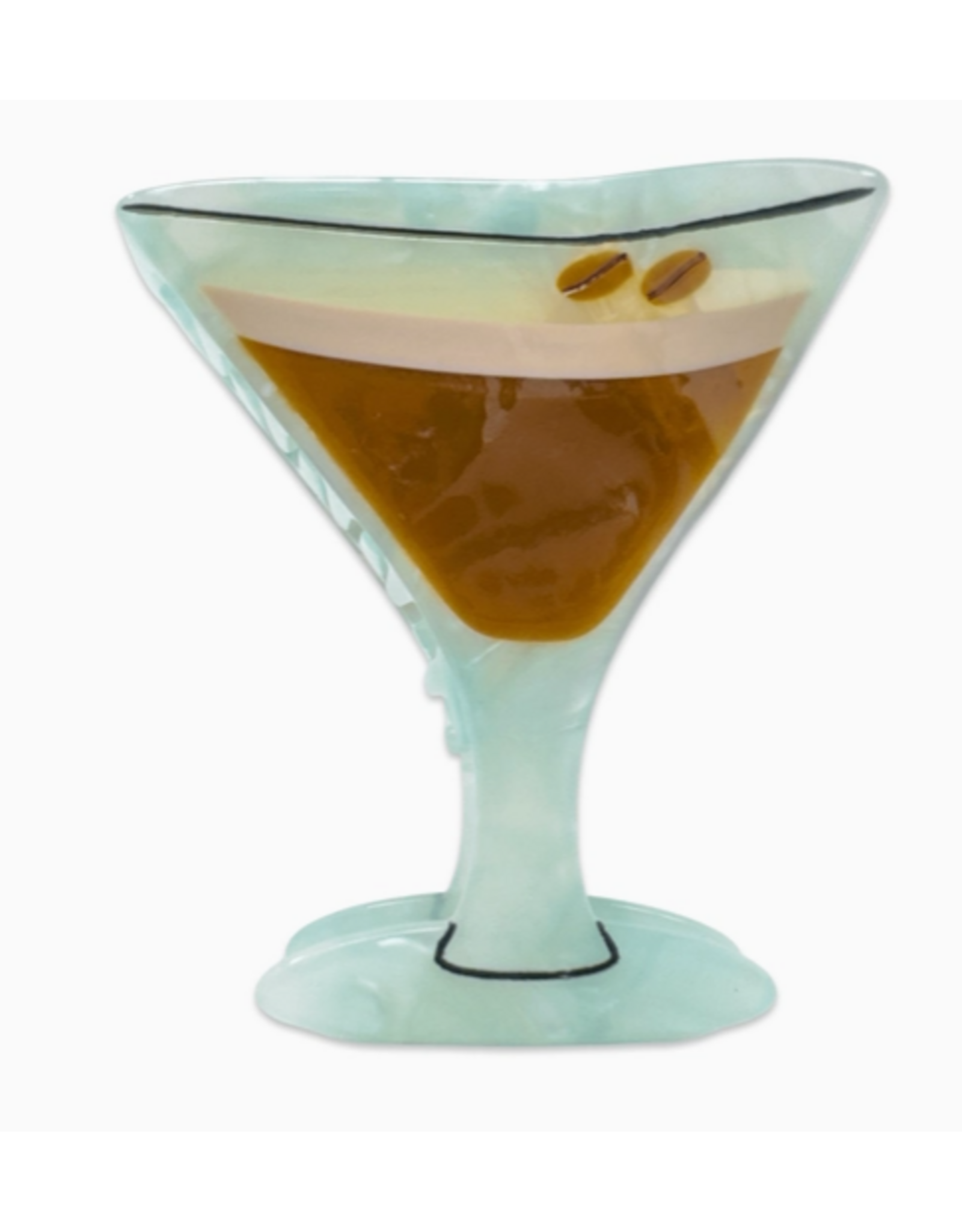 Jenny Lemons Large Espresso Martini Claw Clip