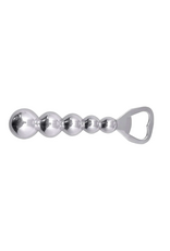 Mariposa Silver Pearled Bottle Opener