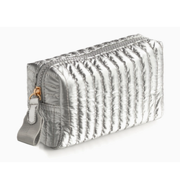 Accessories Shop by Place & Gather Logan Cosmetic Pouch in Silver