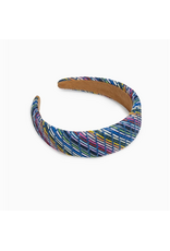 Accessories Shop by Place & Gather Paper Straw Padded Headband in Blue