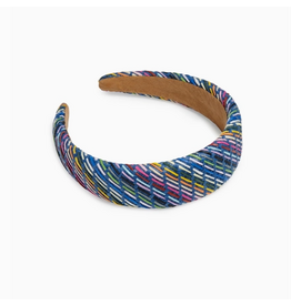 Accessories Shop by Place & Gather Paper Straw Padded Headband in Blue