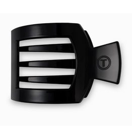 Teleties Jet Black Teleties Square Flat Hair Clip - Large