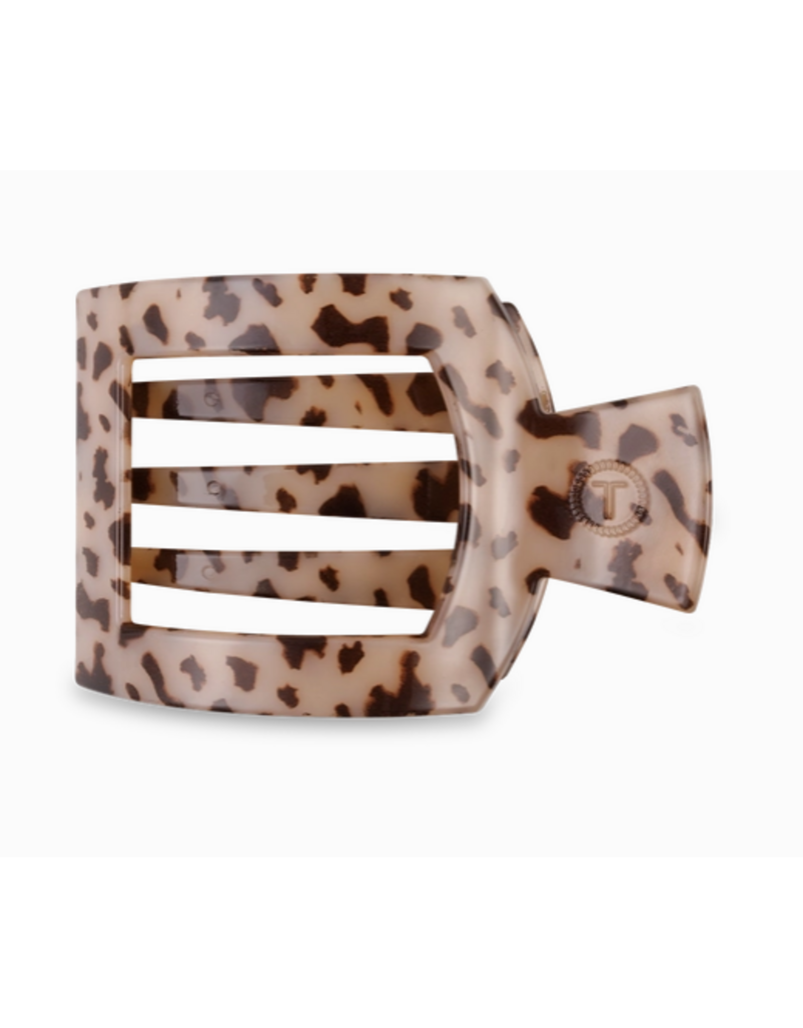 Teleties Blonde Tortoise Teleties Square Flat Hair Clip