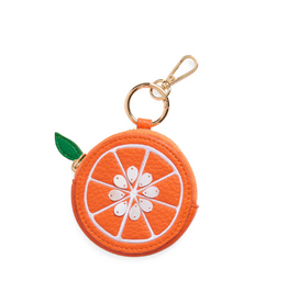 Accessories Shop by Place & Gather Orange Zip Pouch & Charm