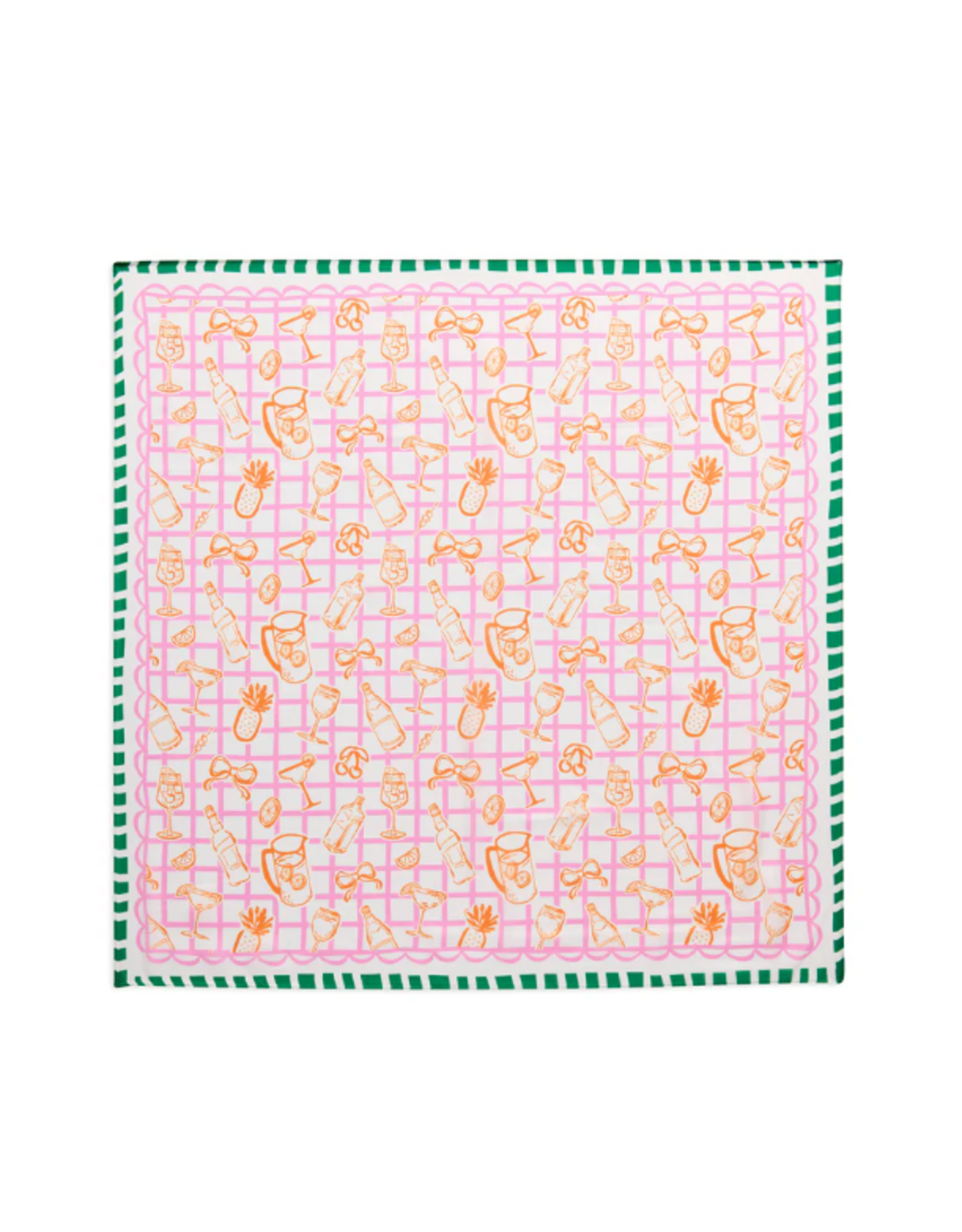 Accessories Shop by Place & Gather Spritz Scarf in Orange