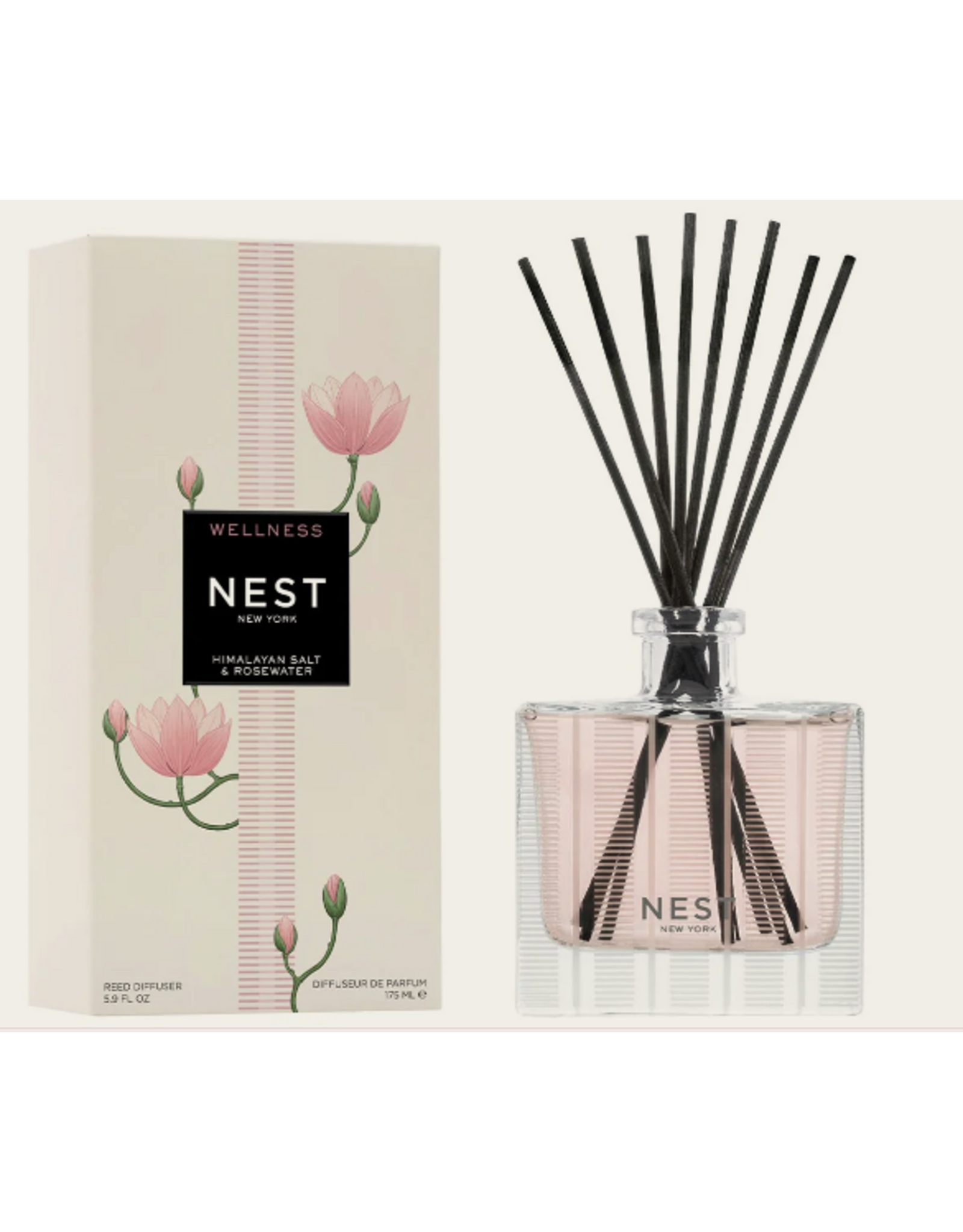 Nest Fragrances Himalayan Salt & Rosewater Reed Diffuser