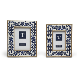 Decor Shop by Place & Gather Blue Belle Inlay Frame 5x7