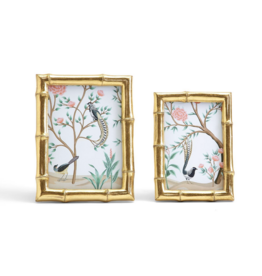Decor Shop by Place & Gather Gold Faux Bamboo Frame 5x7