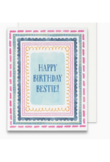 Gert & Co Happy Birthday Bestie Card