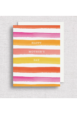 Gert & Co Mother's Day Watercolor Stripes Card