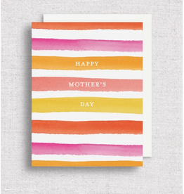 Gert & Co Mother's Day Watercolor Stripes Card