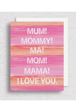 Gert & Co Mom Mum Mama Card