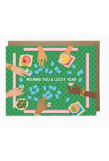 Ula Bloom Lucky Year Mahjong Card