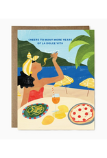 Ula Bloom La Dolce Vita Birthday Card