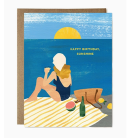 Ula Bloom Happy Birthday Sunshine Card
