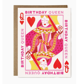 Ula Bloom Birthday Queen Card
