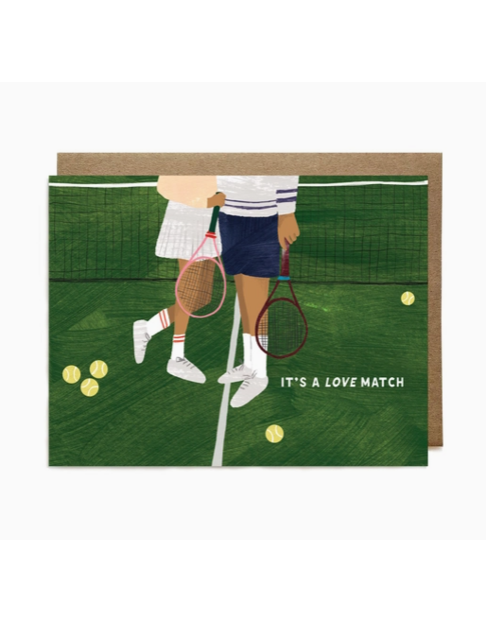 Ula Bloom Love Match Tennis Card
