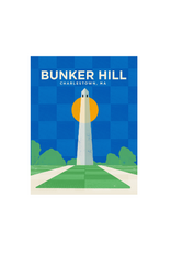 Sunhee Studio Charlestown Bunker Hill Monument 5x7 Matted Print by Sunhee Studios