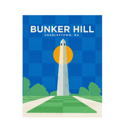 Sunhee Studio Charlestown Bunker Hill Monument 5x7 Matted Print by Sunhee Studios