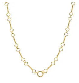 ASHA by Ashley McCormick Quatrefoil Chain Necklace 34" by ASHA