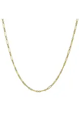 ASHA by Ashley McCormick Mixed Link Chain Necklace 16" by ASHA