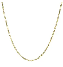 ASHA by Ashley McCormick Mixed Link Chain Necklace 16" by ASHA