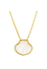 ASHA by Ashley McCormick Petite Sankaty Scallop Shell Necklace by ASHA