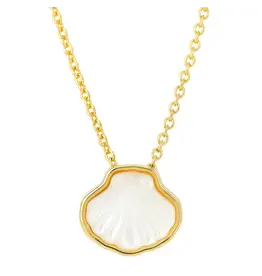 ASHA by Ashley McCormick Petite Sankaty Scallop Shell Necklace by ASHA