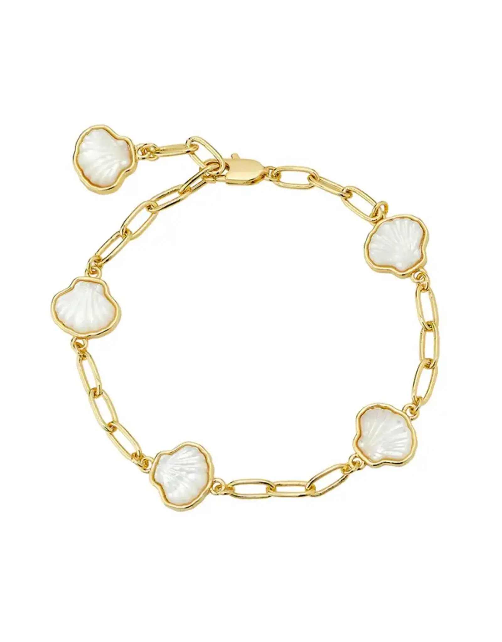 ASHA by Ashley McCormick Petite Sankaty Scallop Shell Bracelet by ASHA