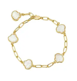 ASHA by Ashley McCormick Petite Sankaty Scallop Shell Bracelet by ASHA