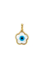 ASHA by Ashley McCormick Blue Flower Evil Eye Charm by ASHA