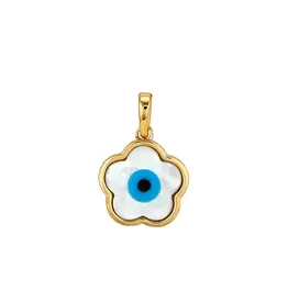 ASHA by Ashley McCormick Blue Flower Evil Eye Charm by ASHA