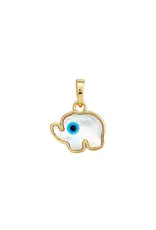ASHA by Ashley McCormick Mini Blue Elephant Charm by ASHA