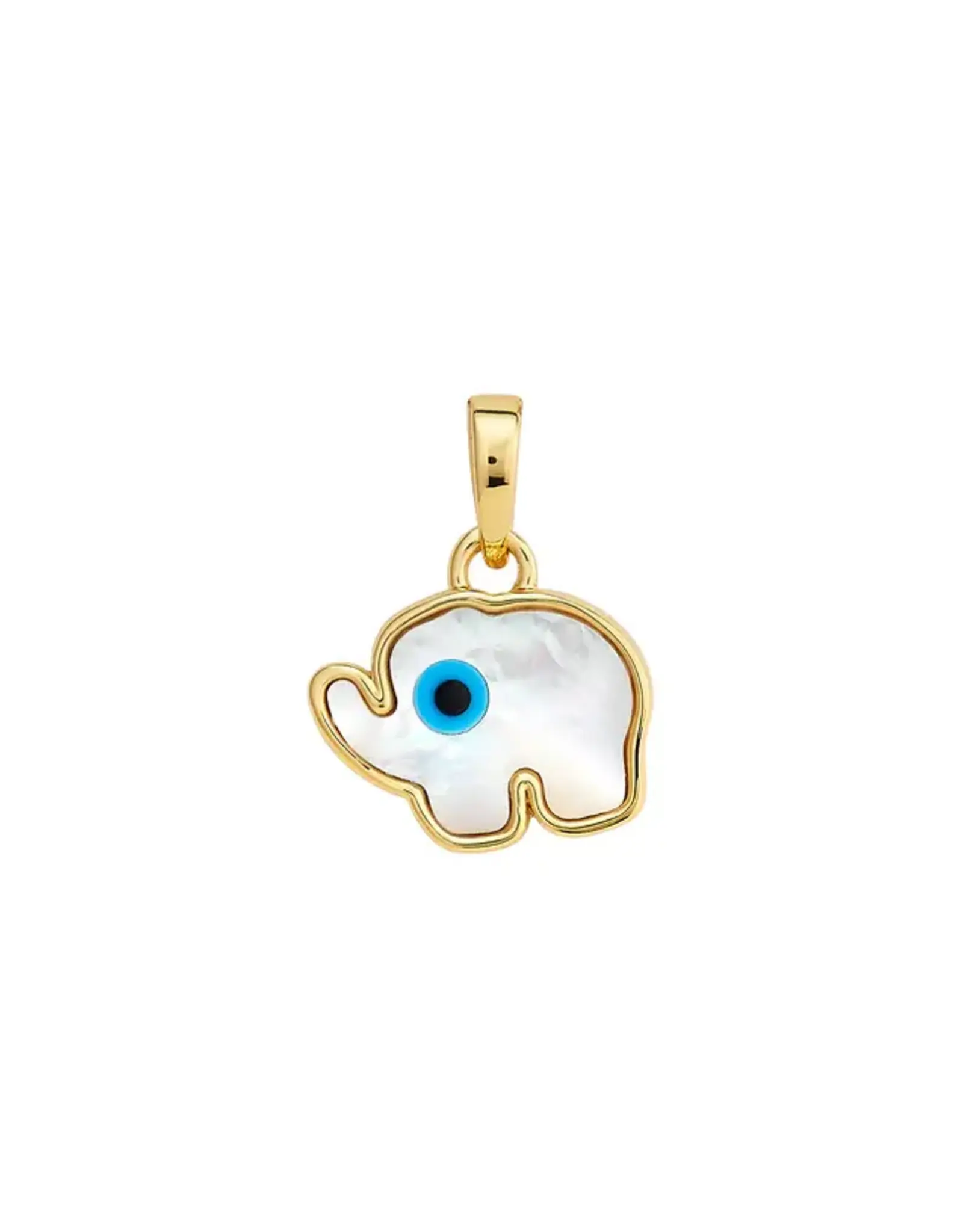 ASHA by Ashley McCormick Mini Blue Elephant Charm by ASHA