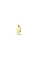 ASHA by Ashley McCormick Mini Fish Charm in Gold by ASHA