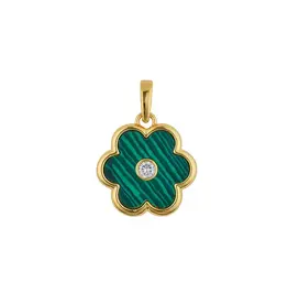 ASHA by Ashley McCormick Petal Charm in Malachite by ASHA