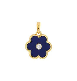 ASHA by Ashley McCormick Petal Charm in Lapis by ASHA