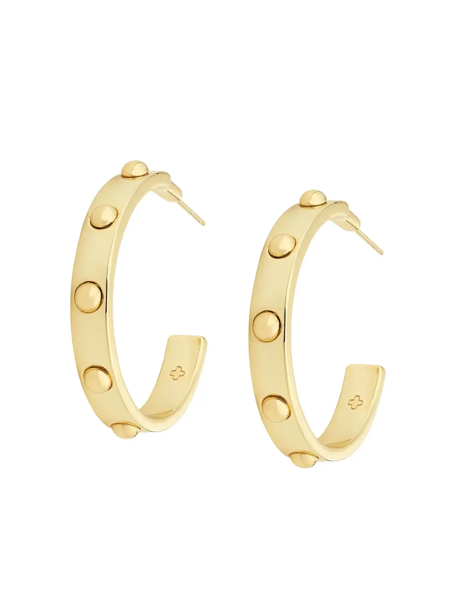 ASHA by Ashley McCormick Stella Hoop Earring in Gold by ASHA