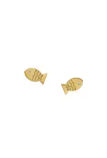 ASHA by Ashley McCormick Mini Fish Stud Earring by ASHA