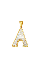 ASHA by Ashley McCormick Mini  Letter A Charm by ASHA