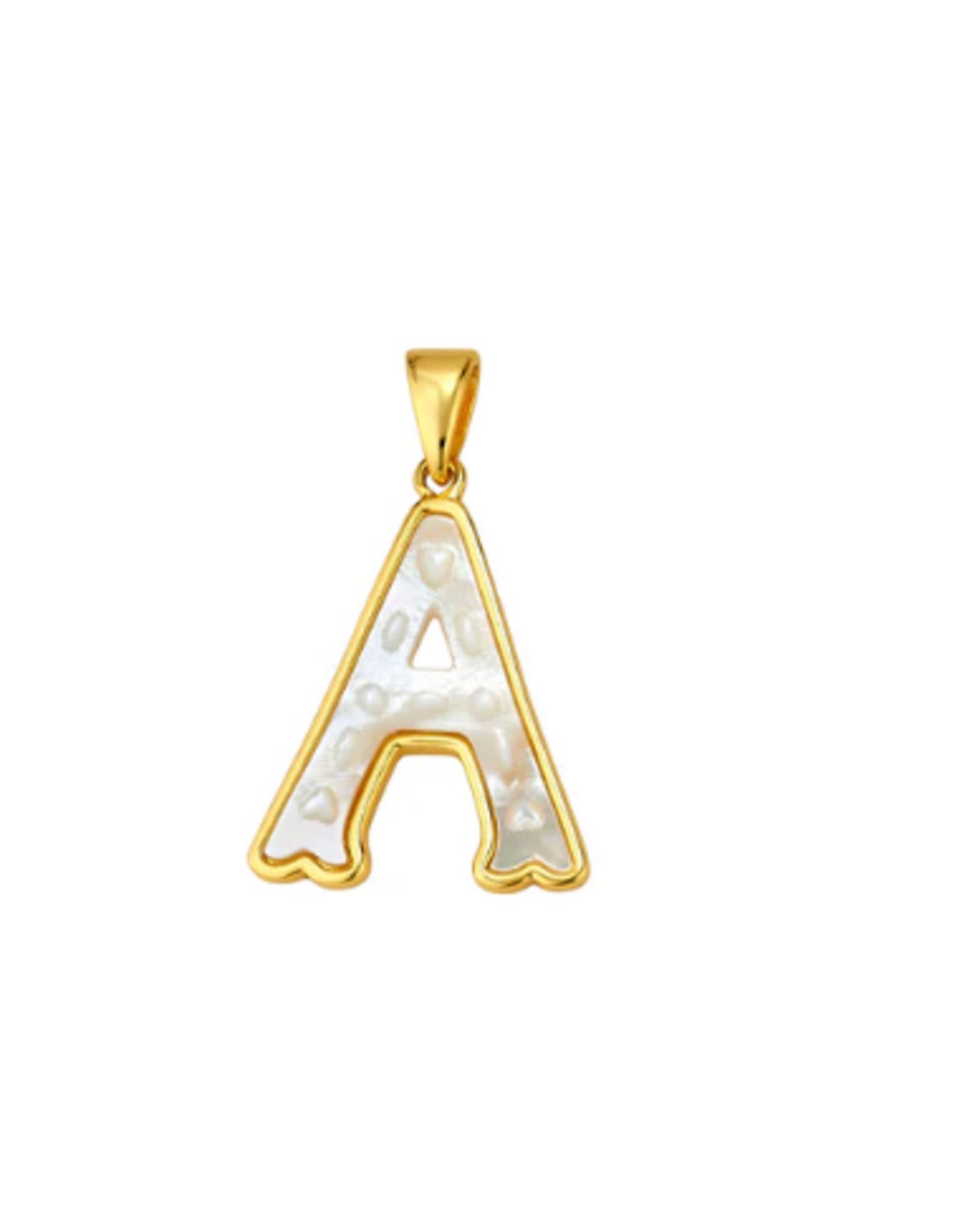 ASHA by Ashley McCormick Mini  Letter A Charm by ASHA
