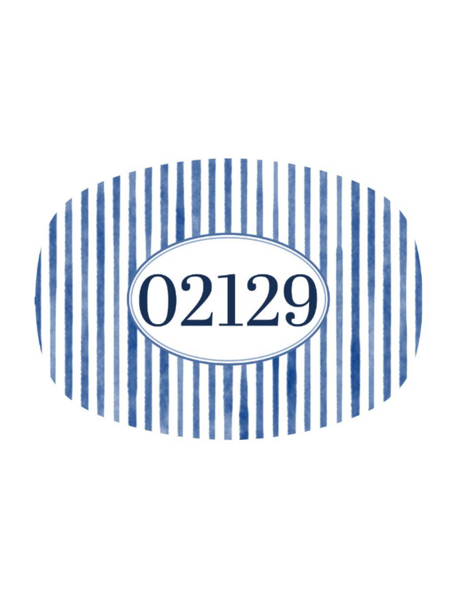 Mariposa 02129 Navy Stripe Heatsafe Tray