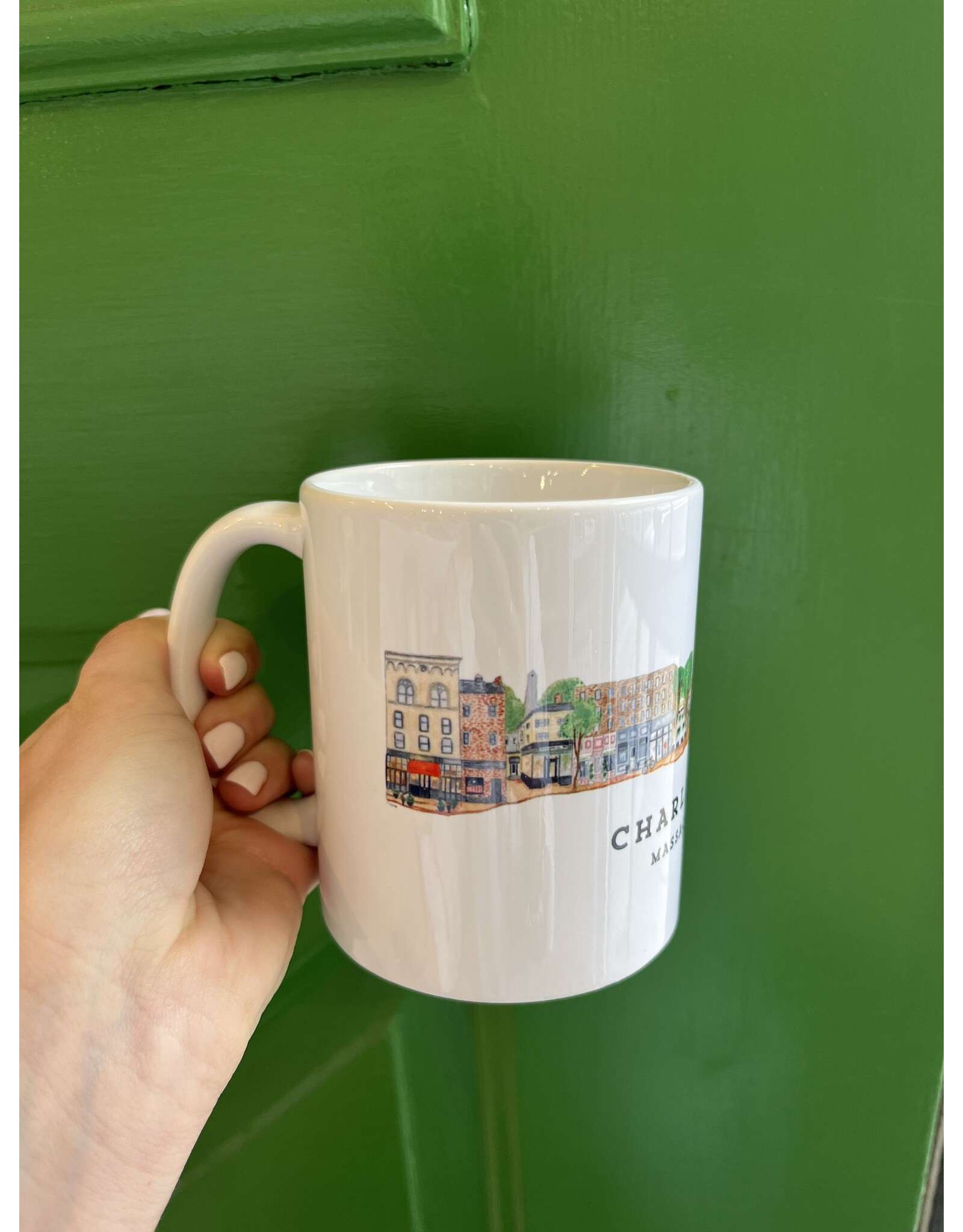 Kelley Cintra Studio Charlestown Imaginary Street Mug by Kelley Cintra Studio