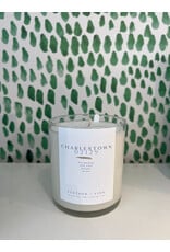 Feather + Finn Charlestown 02129 Candle in Peony & Mint by Feather + Finn