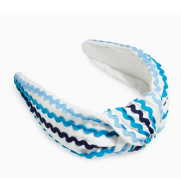 Accessories Shop by Place & Gather Knotted Ric Rac Headband in Blue