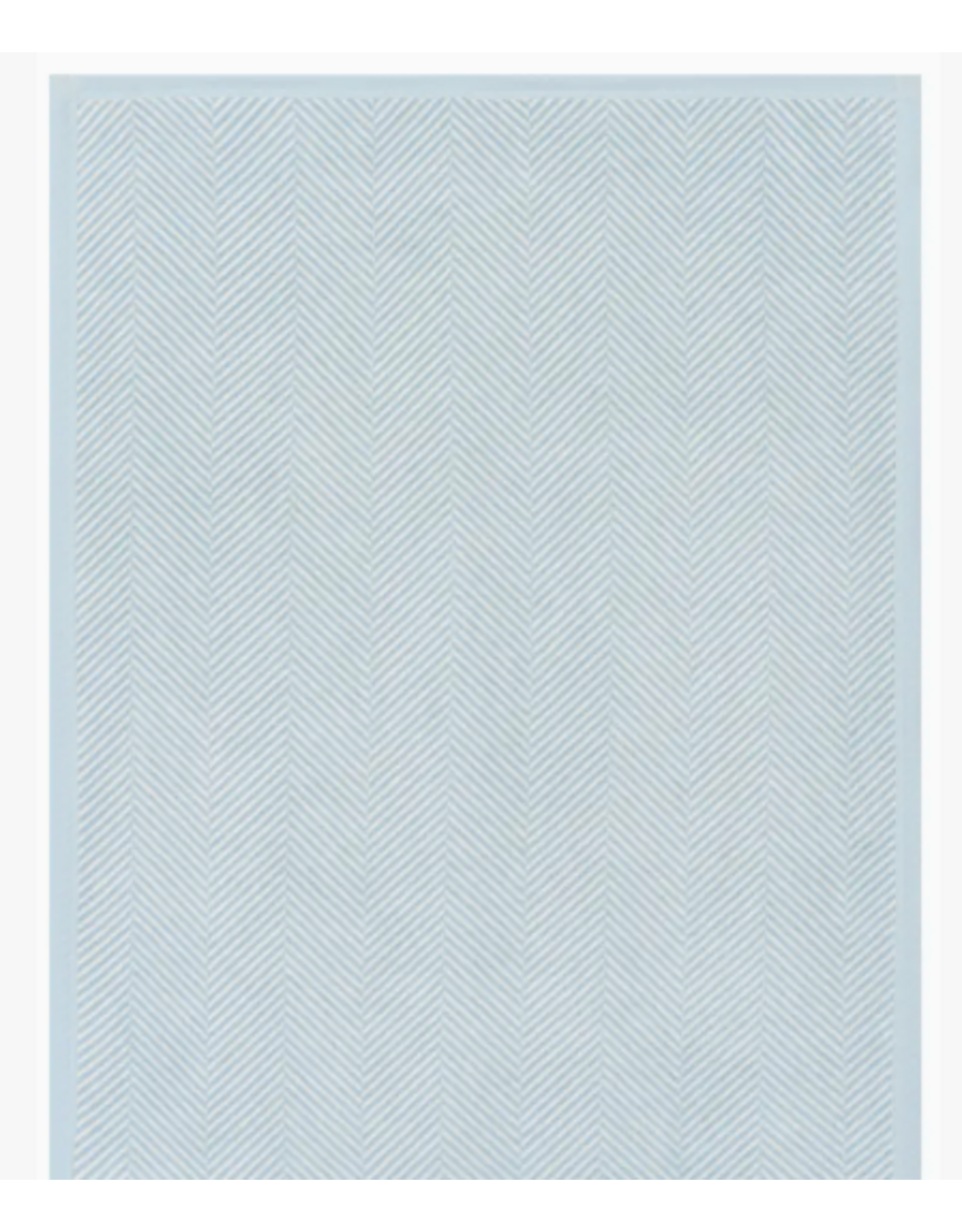 ChappyWrap Harborview Herringbone Mini Blanket in Sky Blue by ChappyWrap