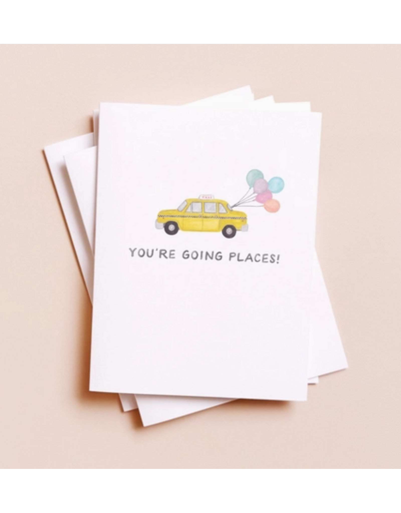 Amy Zhang Going Places Taxi Card