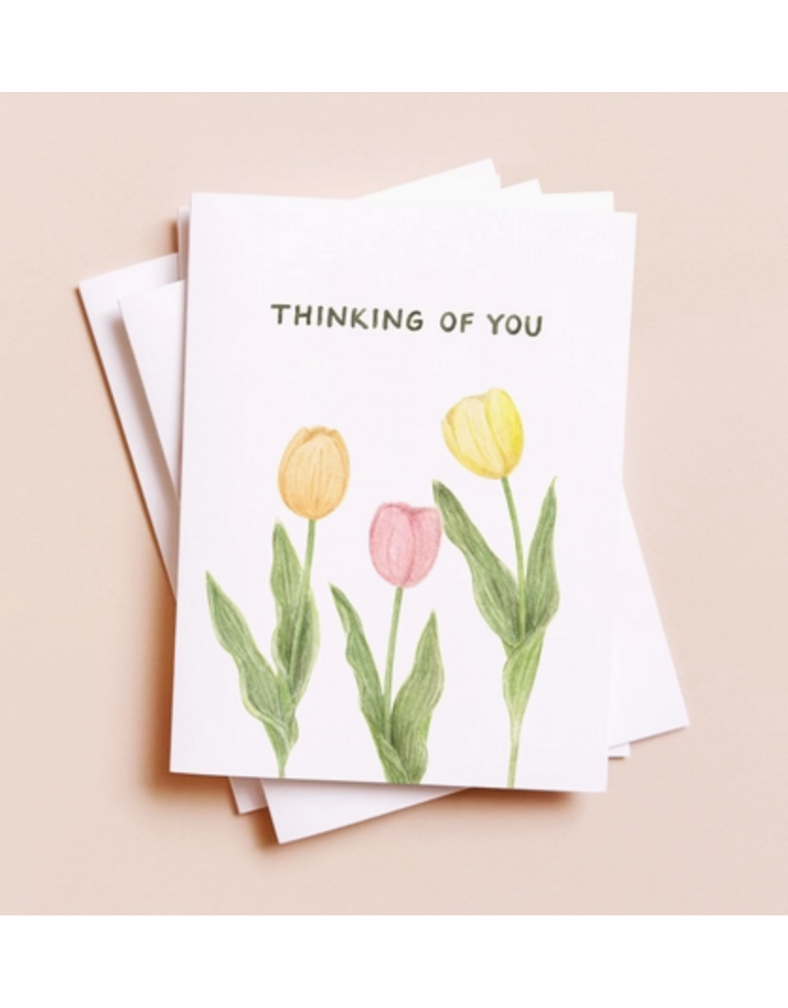 Amy Zhang Thinking of You Tulips Card