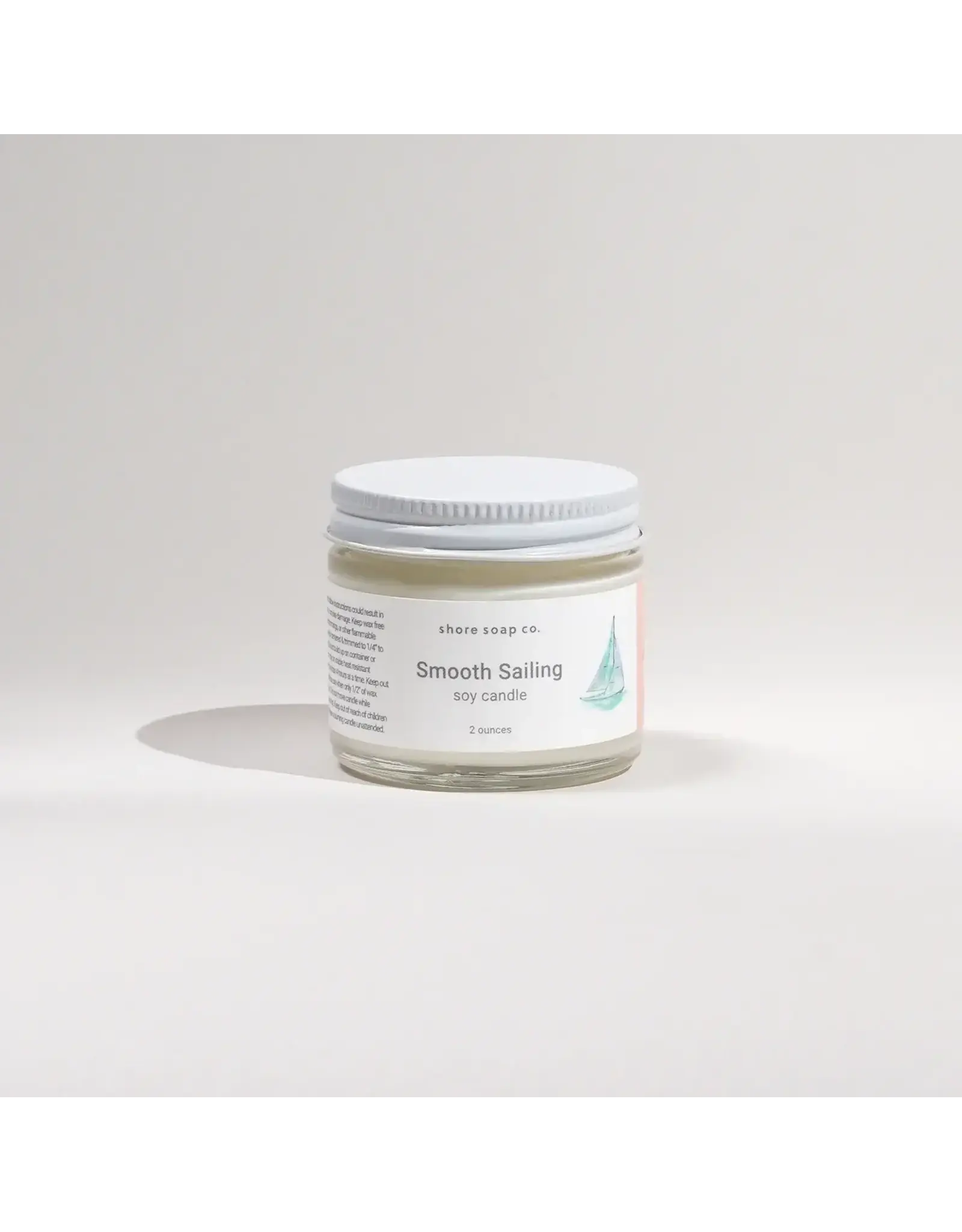 Shore Soap Co Mini Smooth Sailing Candle 2 oz