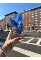 Susquehanna Glass Boston But Better with Flag Double Old Fashioned Glass